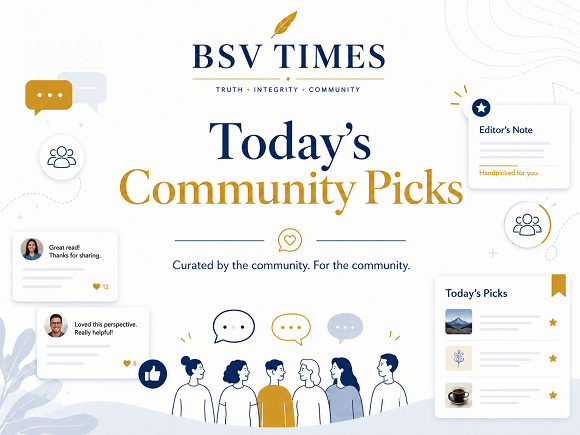 BSV TIMES — Today’s Community&nbsp;Picks