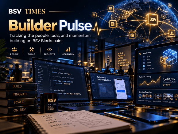 BSV BLOCKCHAIN — Builder&nbsp;Pulse